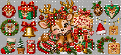 16oz Christmas-S  3631
